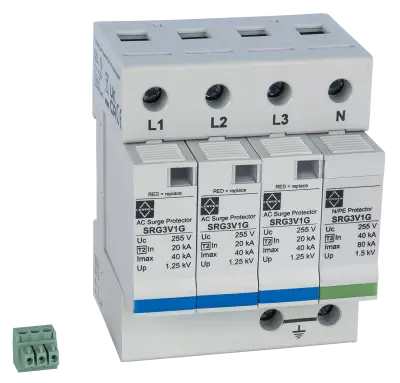 Surge Protection For Three Phase Distribution Boards