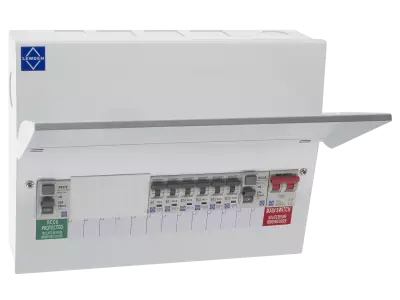 PRO Populated Dual RCCB Consumer Units - With Round Knockouts