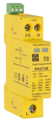 Type 2 , Single Phase, 1 Module SPDs