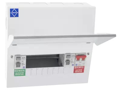 PRO Semi-Populated Dual RCCB Consumer Units - With Round Knockouts