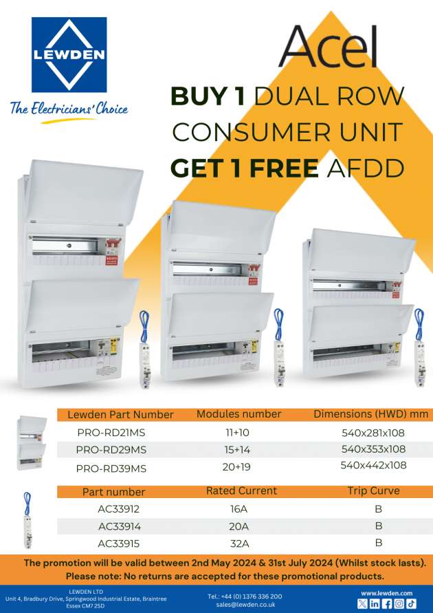 Dual row CU promotional flyer ACEL