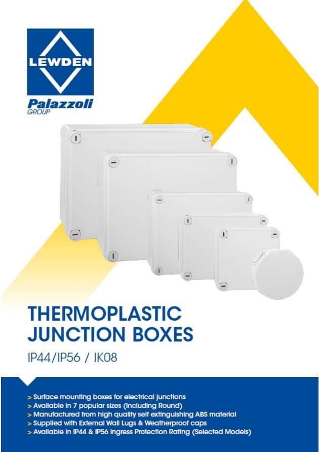 THERMOPLASTIC JUNCTION BOXES